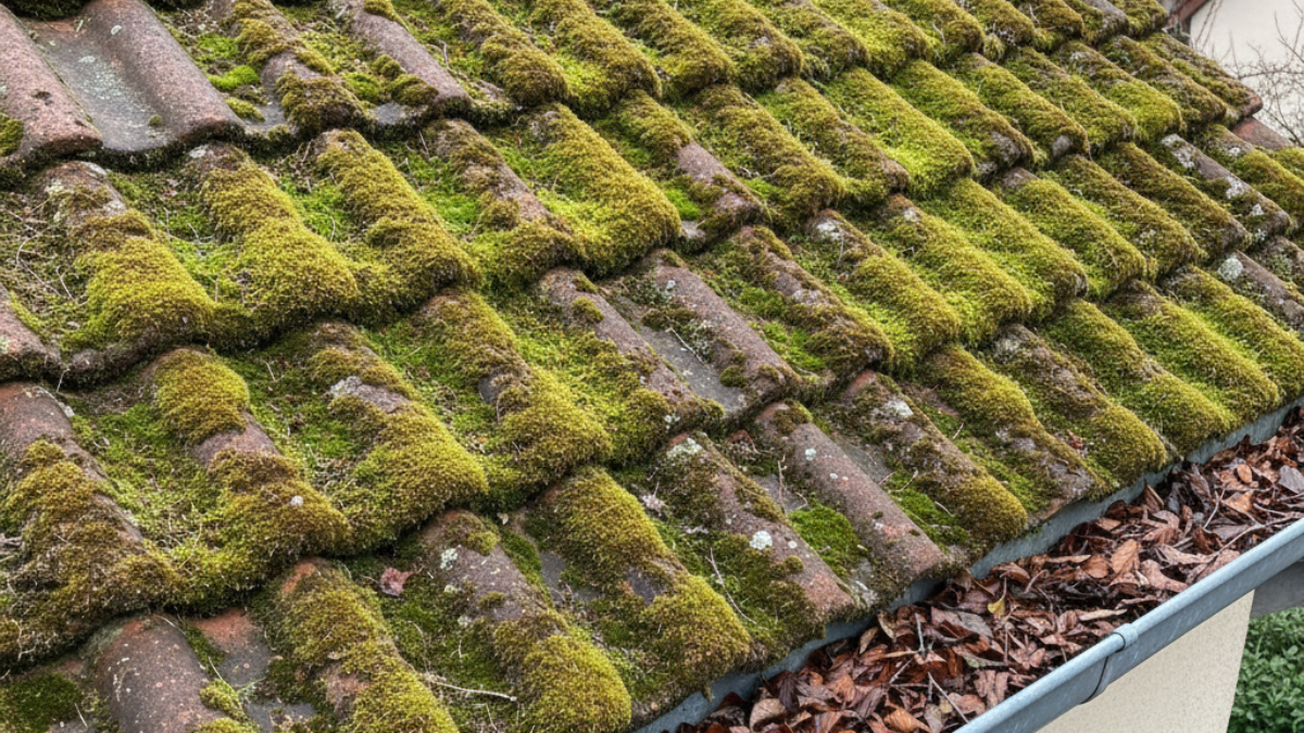 Moosbewuchs auf dem Dach entfernen: Tipps für Hausbesitzer in Nürnberg und Franken